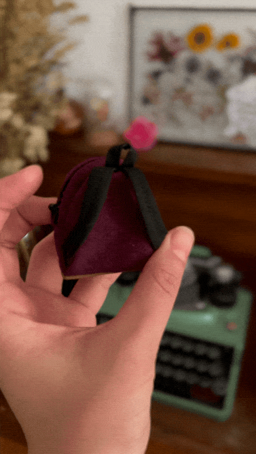 Behind-the-scenes: animated camp backpack miniature